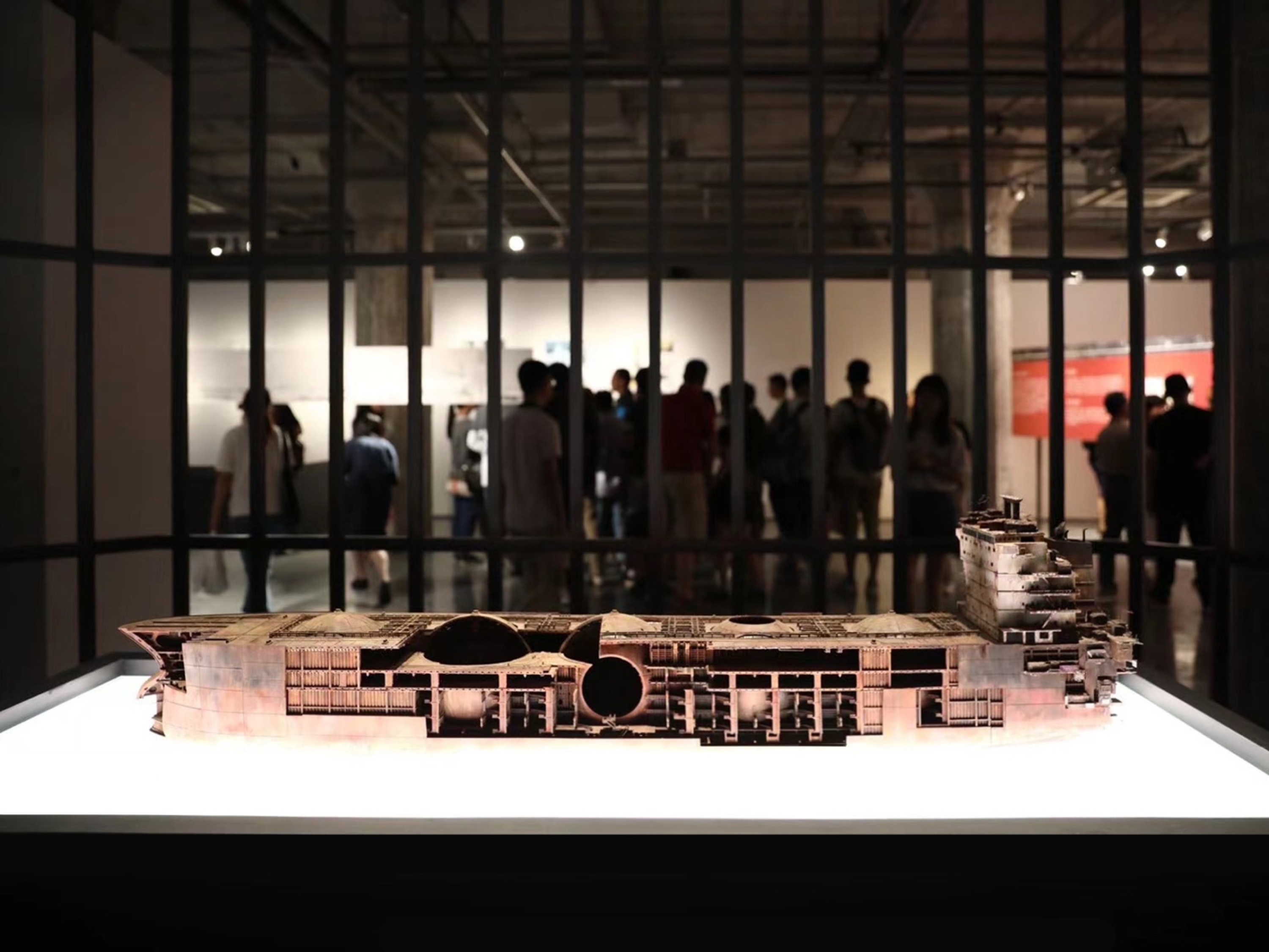 王子耕作品《レヴィアタン》はOCAT上海館「インフラ大国――共同体ディスクールの空間基盤」展に出展