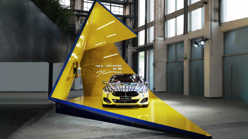 “THE 8 X JEFF KOONS” BMW Limited Edition Car Display Design